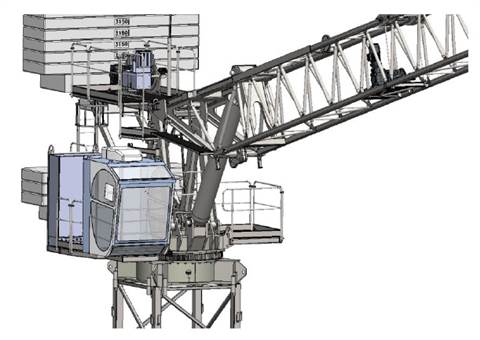 EDL 120 luffer from ENG Cranes