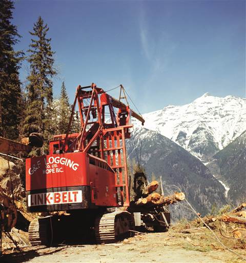 g&f logging-bc-canada-1976