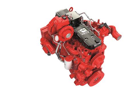 The new Cummins B6.7 EU Stage V diesel